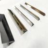 SS201 304 T Shaped Tile Edging Border Trim Stainless Steel Colorful Decorative Metal